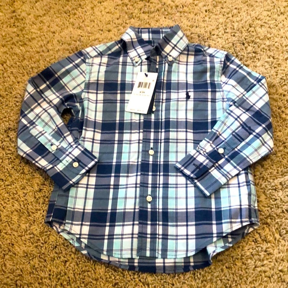 Polo Ralph Lauren Button Down 3T NWT